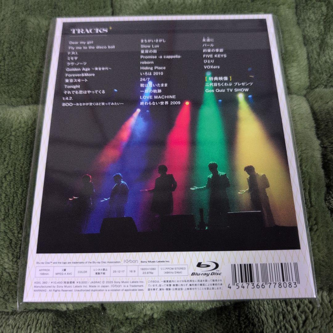 新品　ゴスペラーズ/坂ツアー2025 G30 Blu-ray