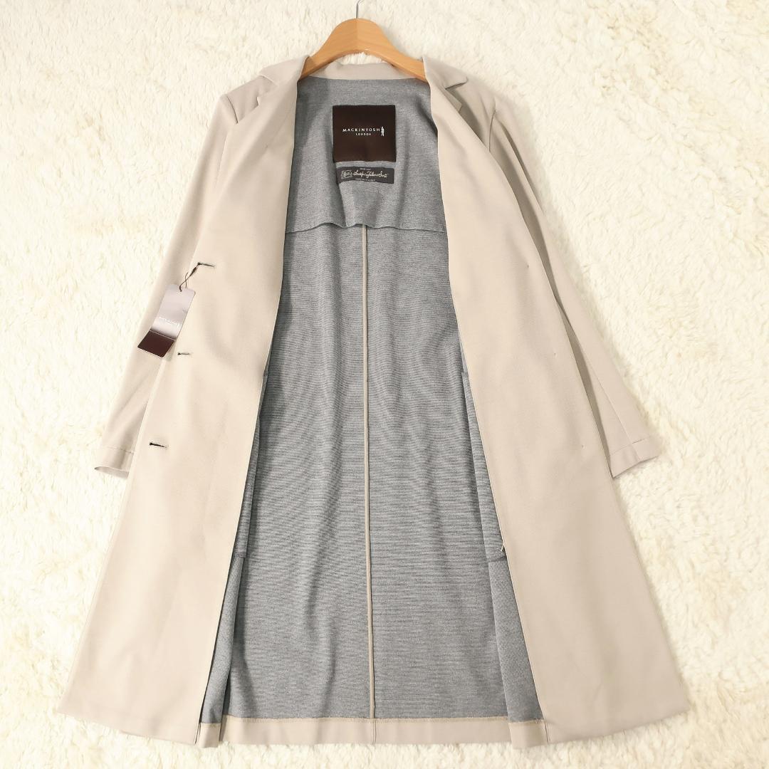【タグ付き】マッキントッシュロンドン ダブルフェイスレーヨンジャケット ベージュ