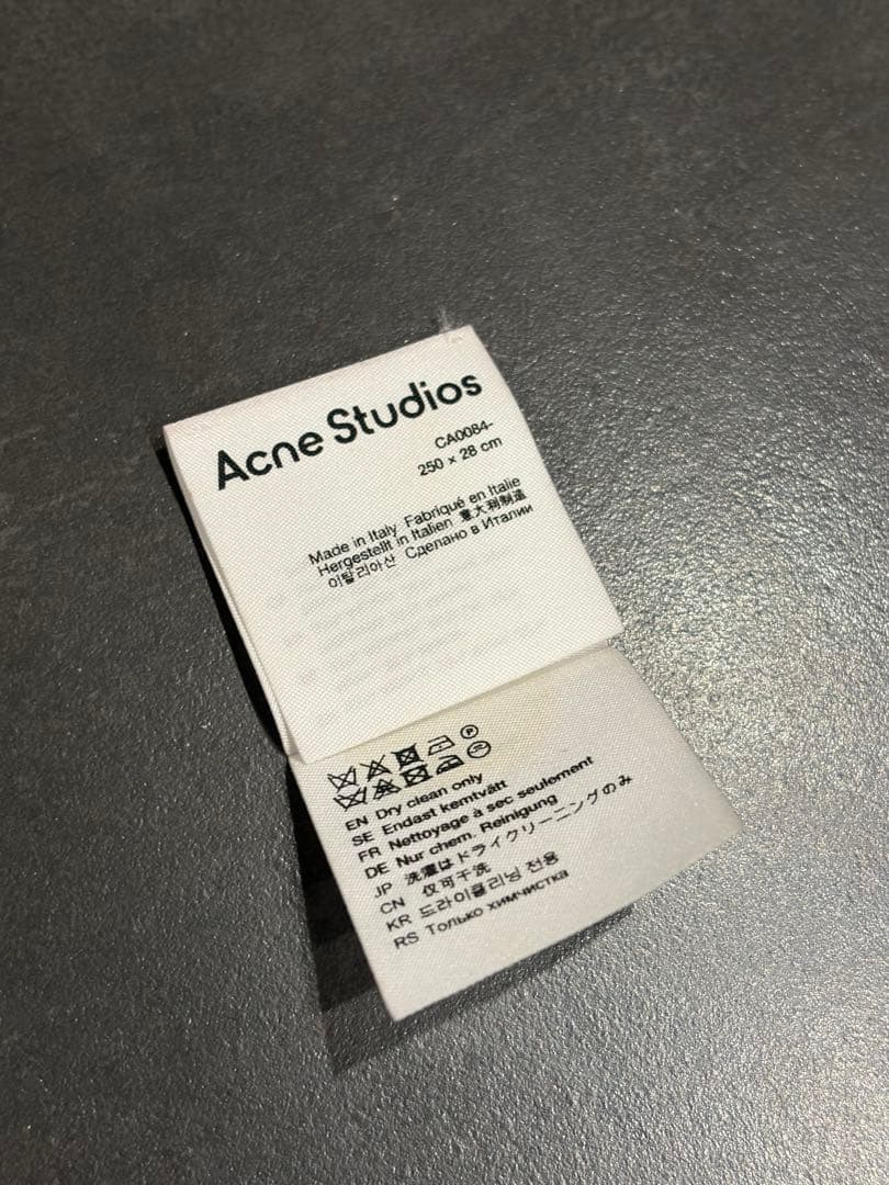 Acne Studios アクネ ストゥディオズ モヘアチェックスカーフ