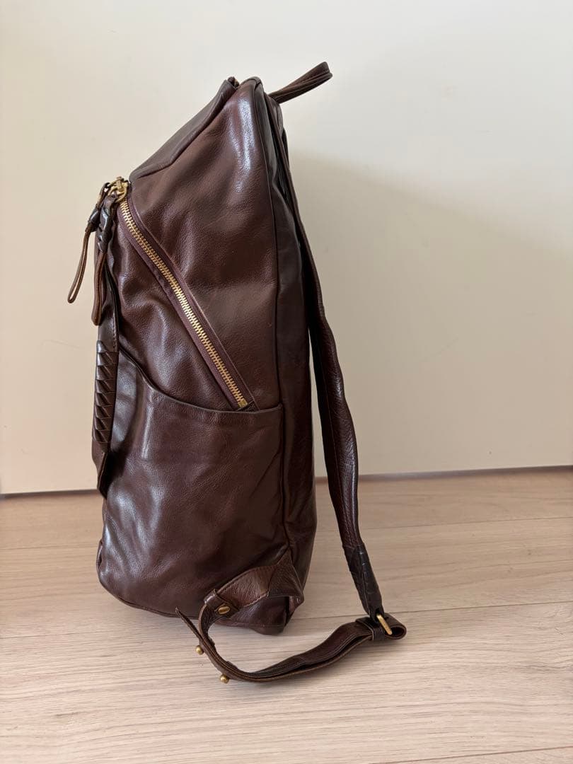 コーネリアンタウラス タートルリュック　ダークブラウン　定価12万