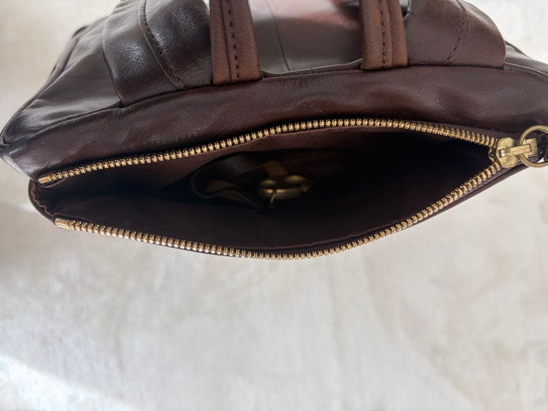 コーネリアンタウラス タートルリュック　ダークブラウン　定価12万