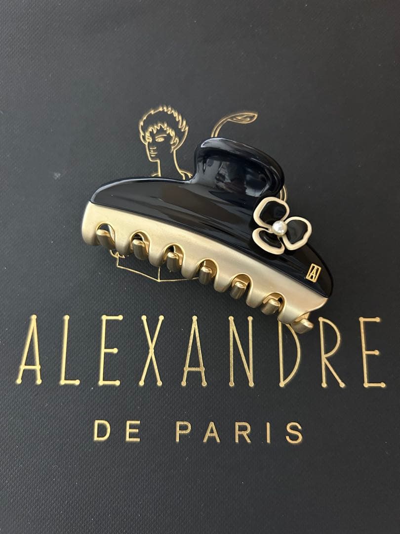 新品 ALEXANDRE DE PARIS ヴァンドームクリップ7.5㎝
