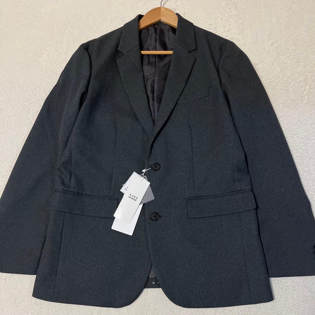 NANO•universe ダメリーノメランジツイルセットアップスーツ新品タグ付