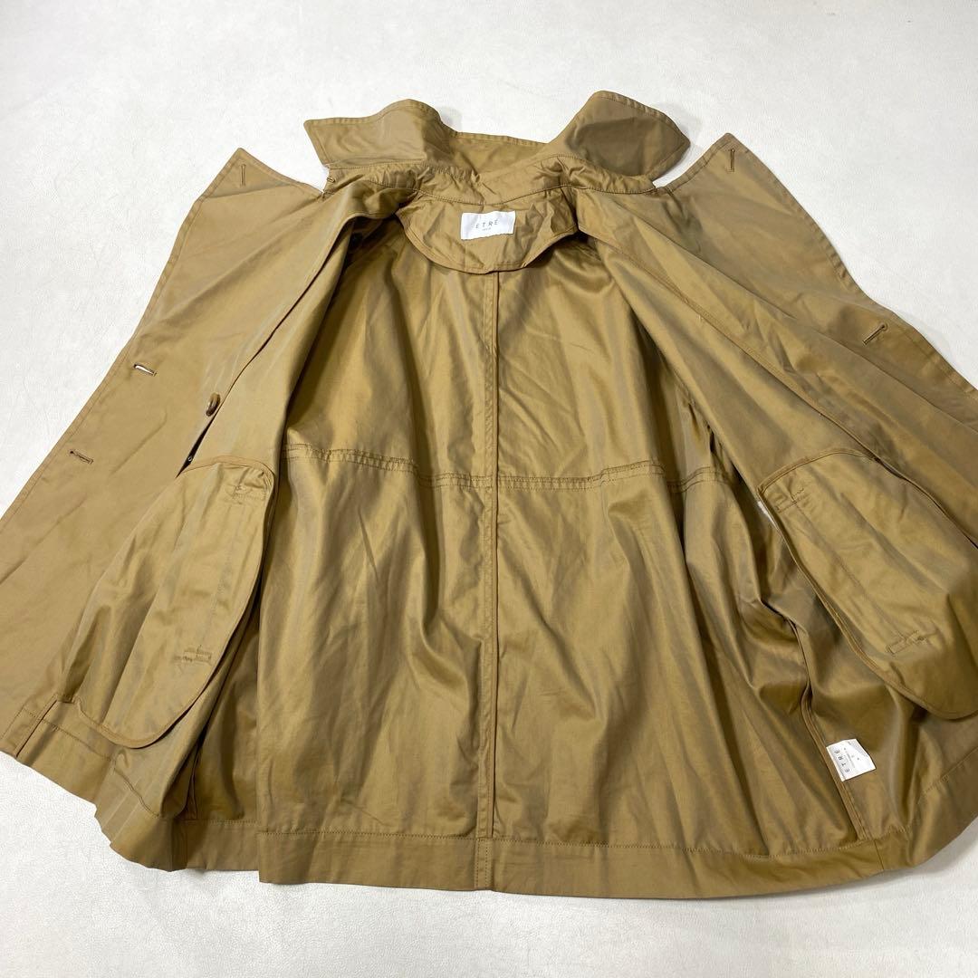 ETRE TOKYO コーティングショートトレンチコート 撥水
