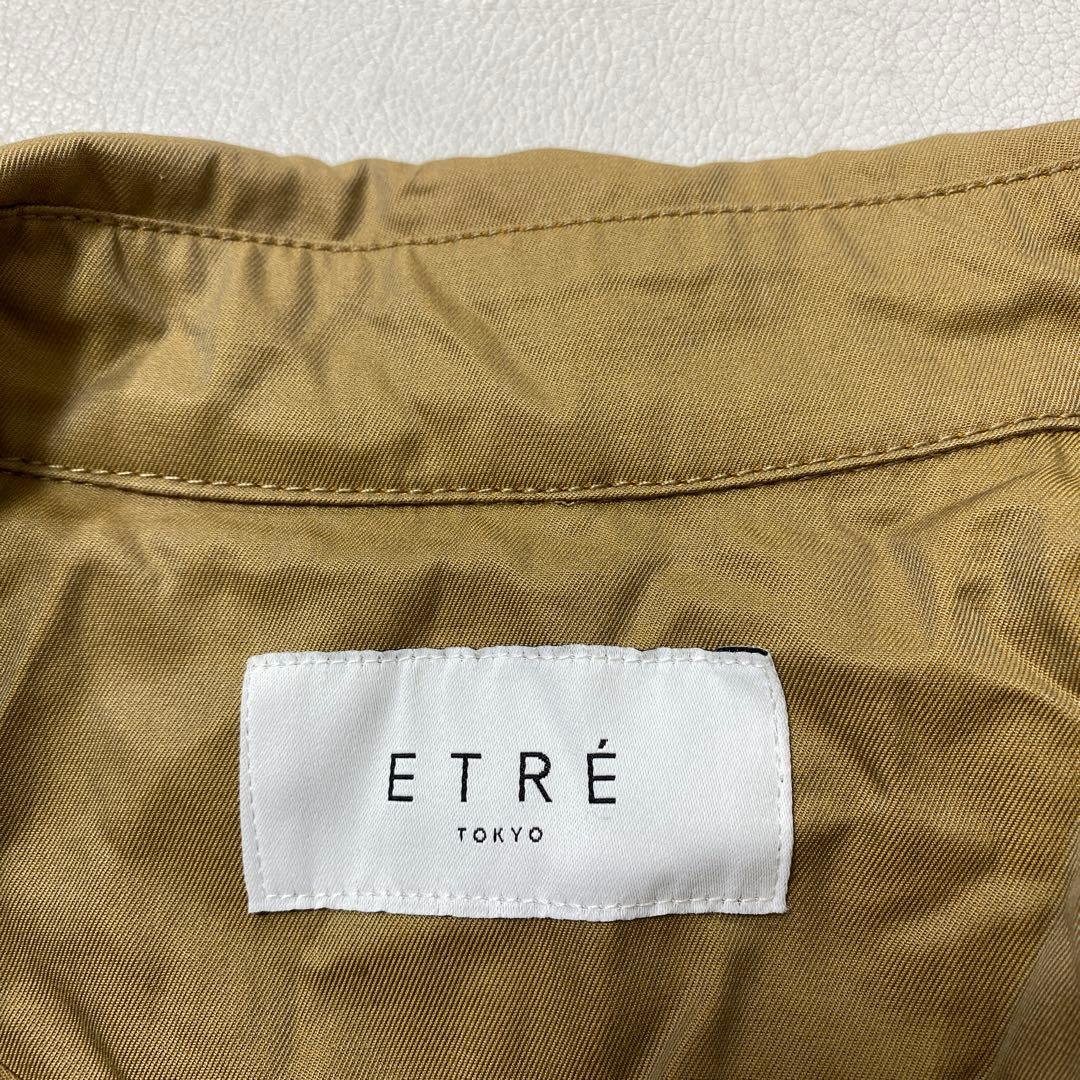 ETRE TOKYO コーティングショートトレンチコート 撥水