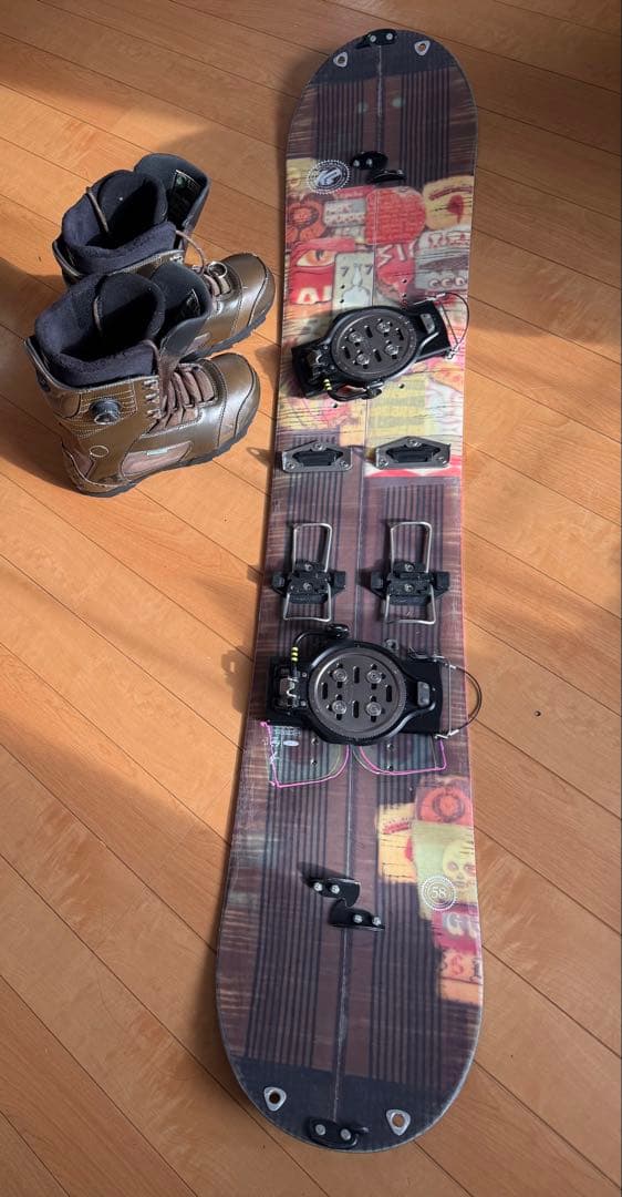 【札幌直接受取り限定】k2スプリットボード K2セット