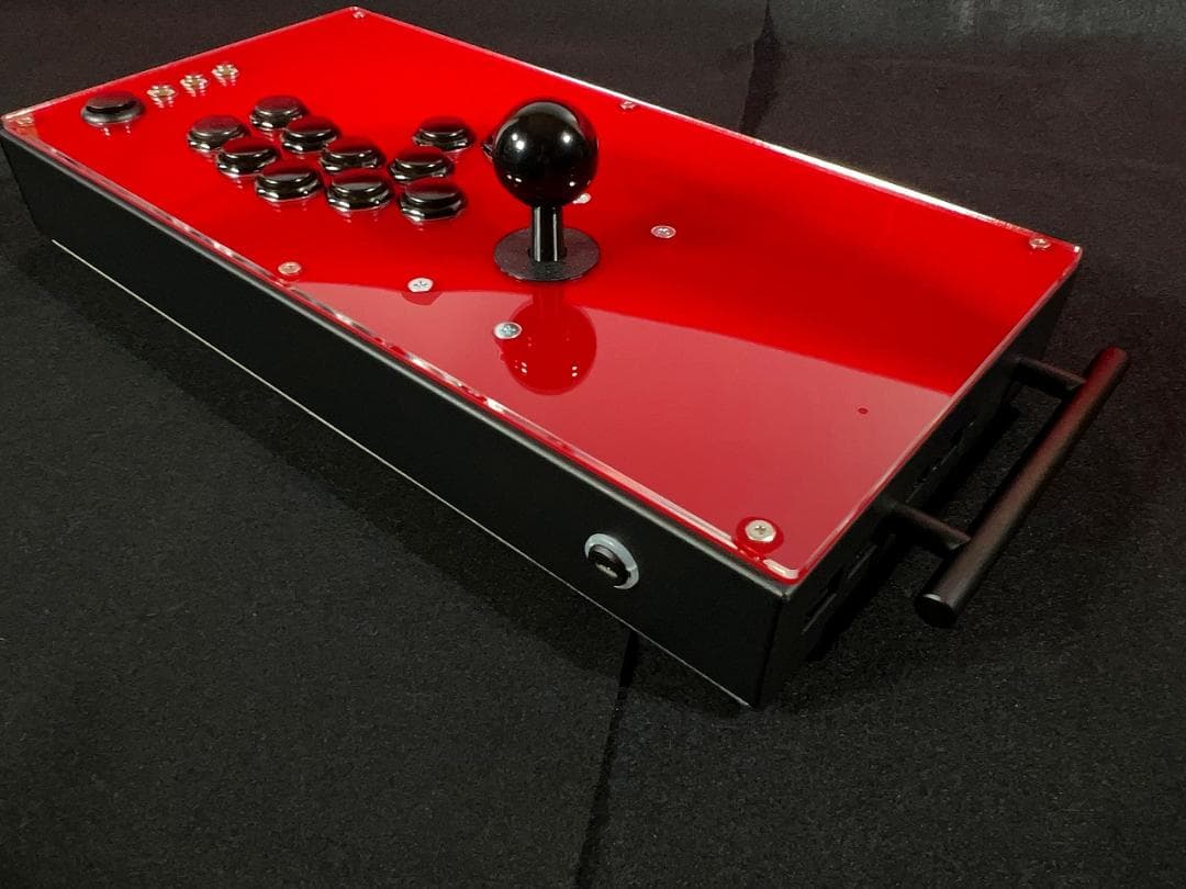 金属フレーム レバーアーケードコントローラー 右手24mm仕様