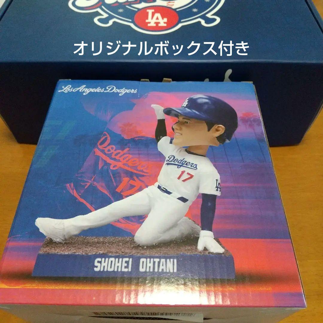 ドジャースファンクラブ 大谷翔平ボブルヘッド 公式グッズ入れオリジナルボックス付