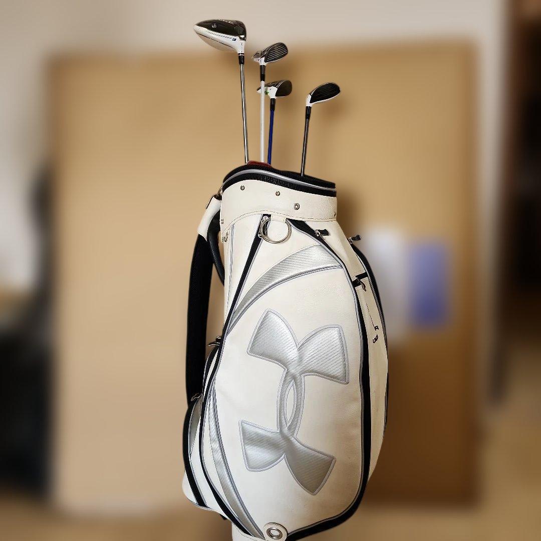 UNDER ARMOUR ゴルフクラブセット ホワイト