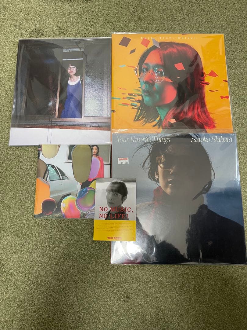 【最終値下げ】柴田聡子　レコード4枚セット