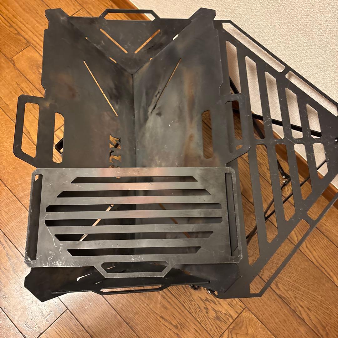 ネイチャートーンズ フュージョングリル焚き火台 ✨