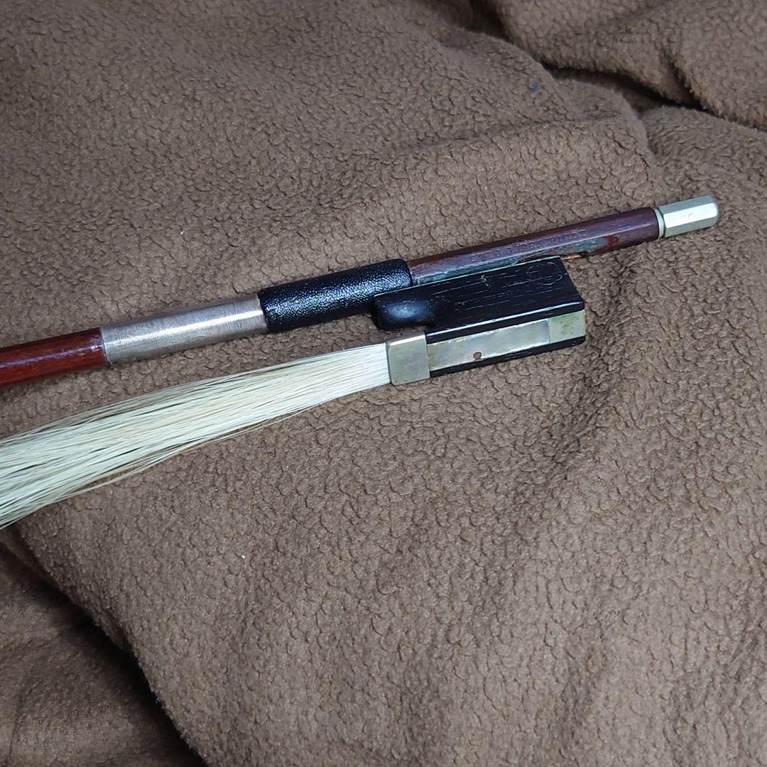 OTTO DURRSCHMIDT★完全ジャンク品バイオリン弓★4/4サイズ送料込