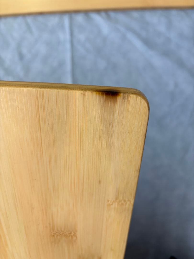  peak スノーピーク　ウッドテーブル竹W 2枚　旧カラー　中古