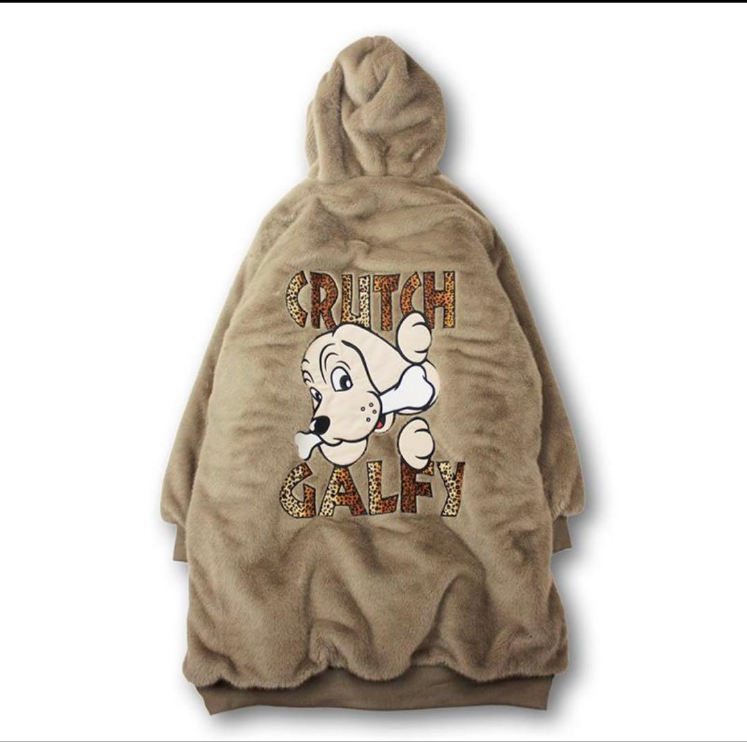 美品　ガルフィー　大セレブコート　ベージュ　サイズフリー