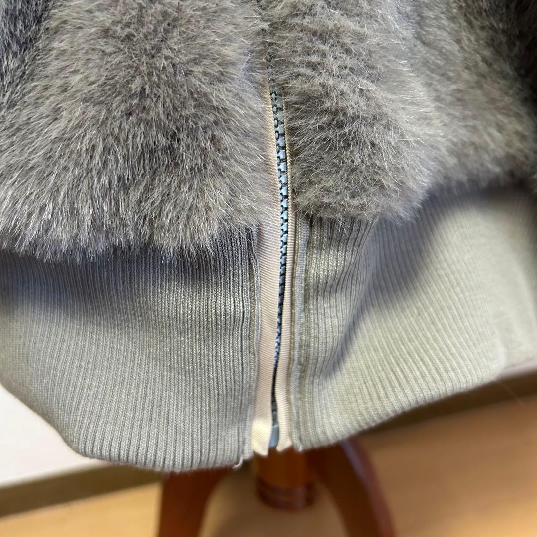 美品　ガルフィー　大セレブコート　ベージュ　サイズフリー