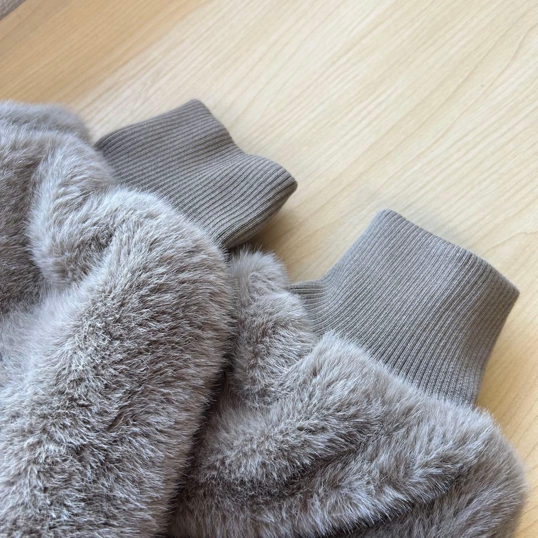 美品　ガルフィー　大セレブコート　ベージュ　サイズフリー