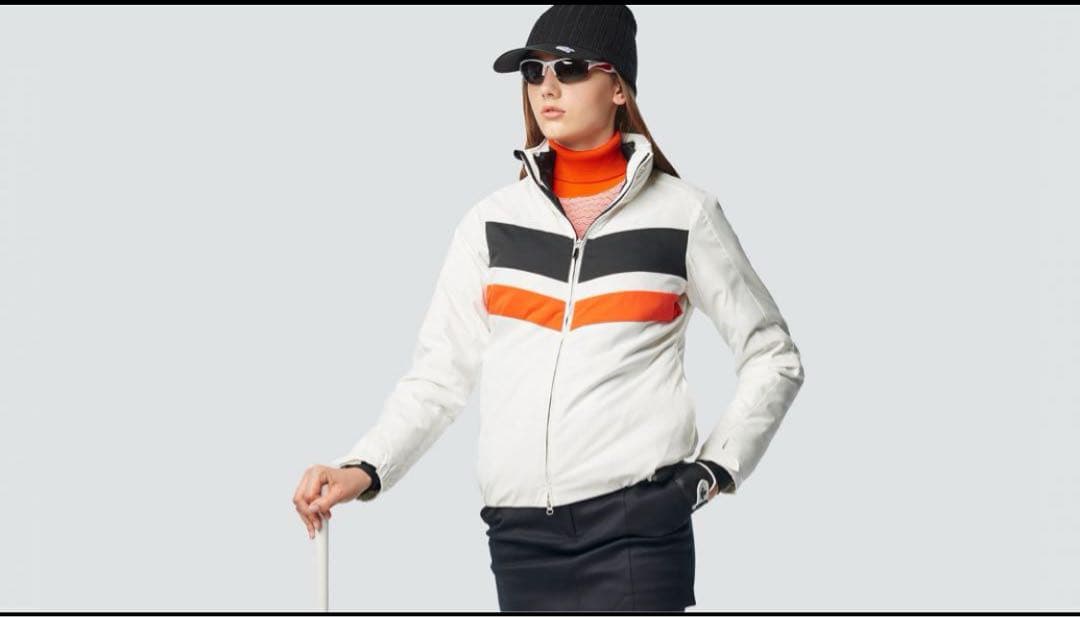 新品M デサントGOLF ベスト付き ダウン90% 6.5万　ジャケット