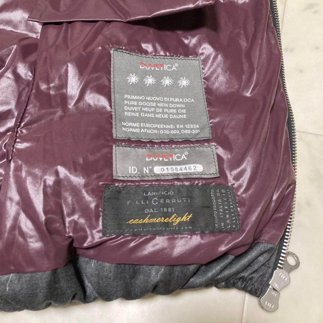 美品　デュベティカ　42　ダウンベスト　FEBEDUE　カシミヤ　ウール