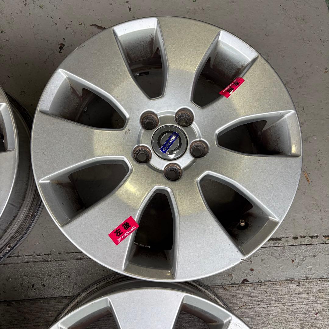 V60、40等にボルボ純正　17インチ ホイール　4本セット