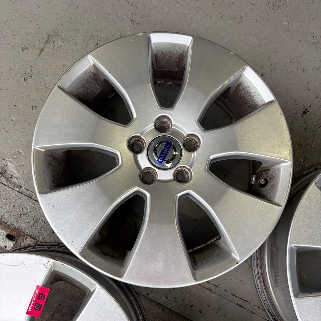V60、40等にボルボ純正　17インチ ホイール　4本セット