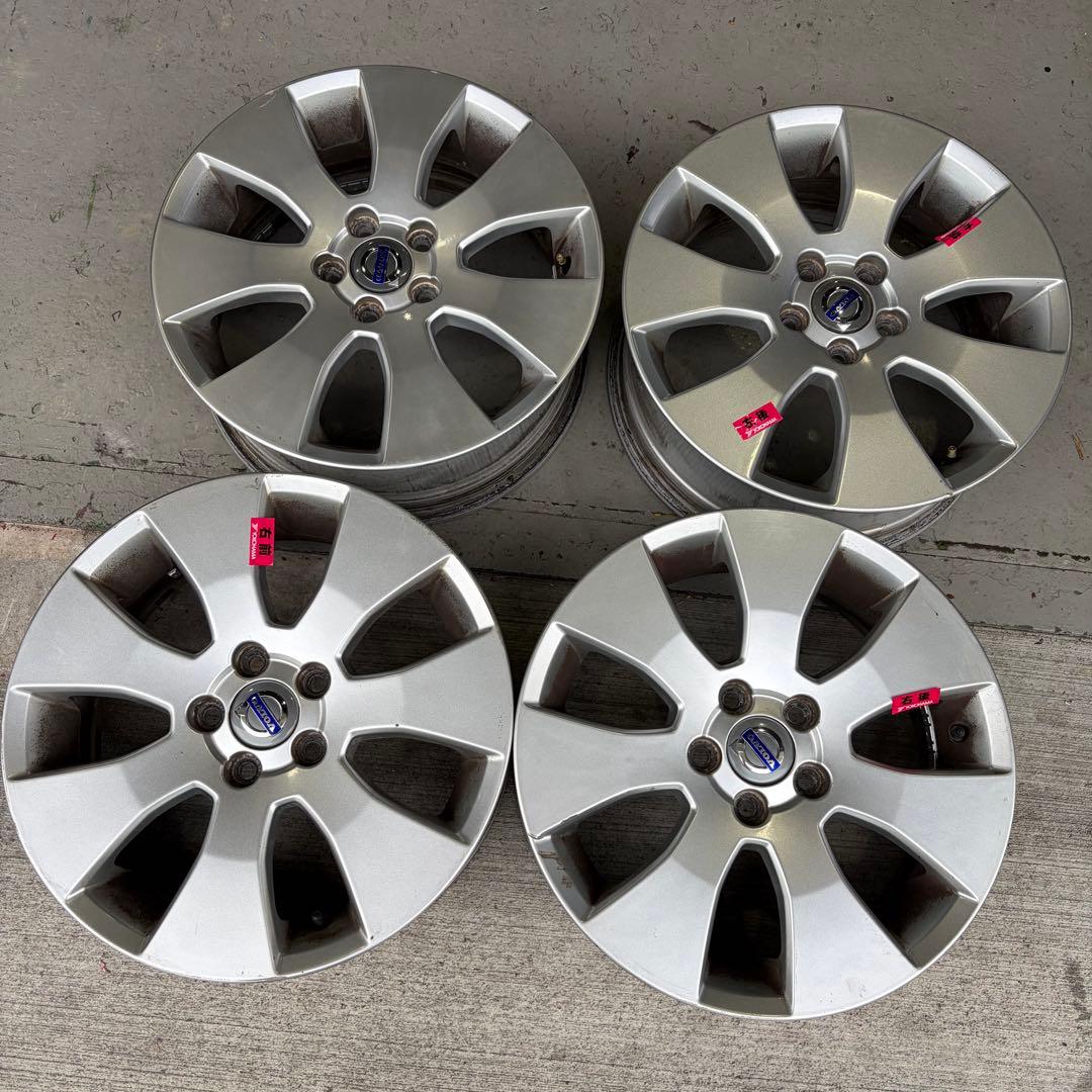 V60、40等にボルボ純正　17インチ ホイール　4本セット