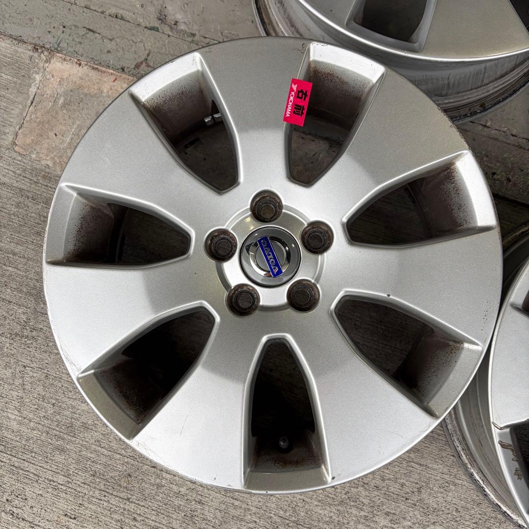 V60、40等にボルボ純正　17インチ ホイール　4本セット