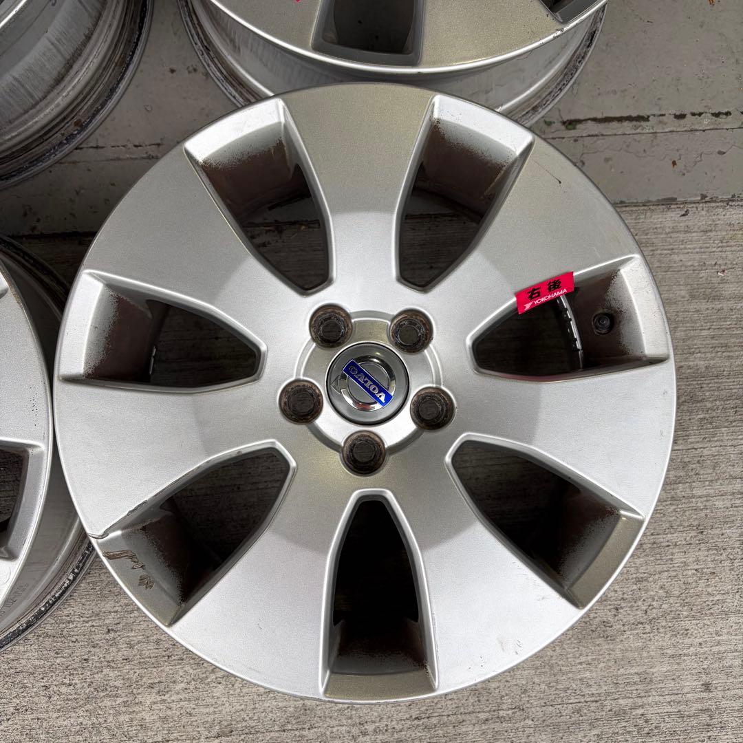 V60、40等にボルボ純正　17インチ ホイール　4本セット