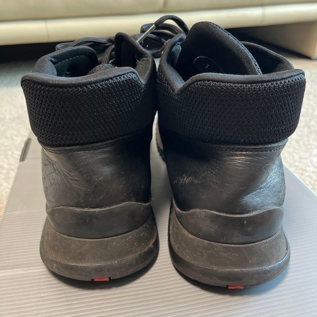 PRADA プラダ メンズ スニーカーブーツ 黒 レザー