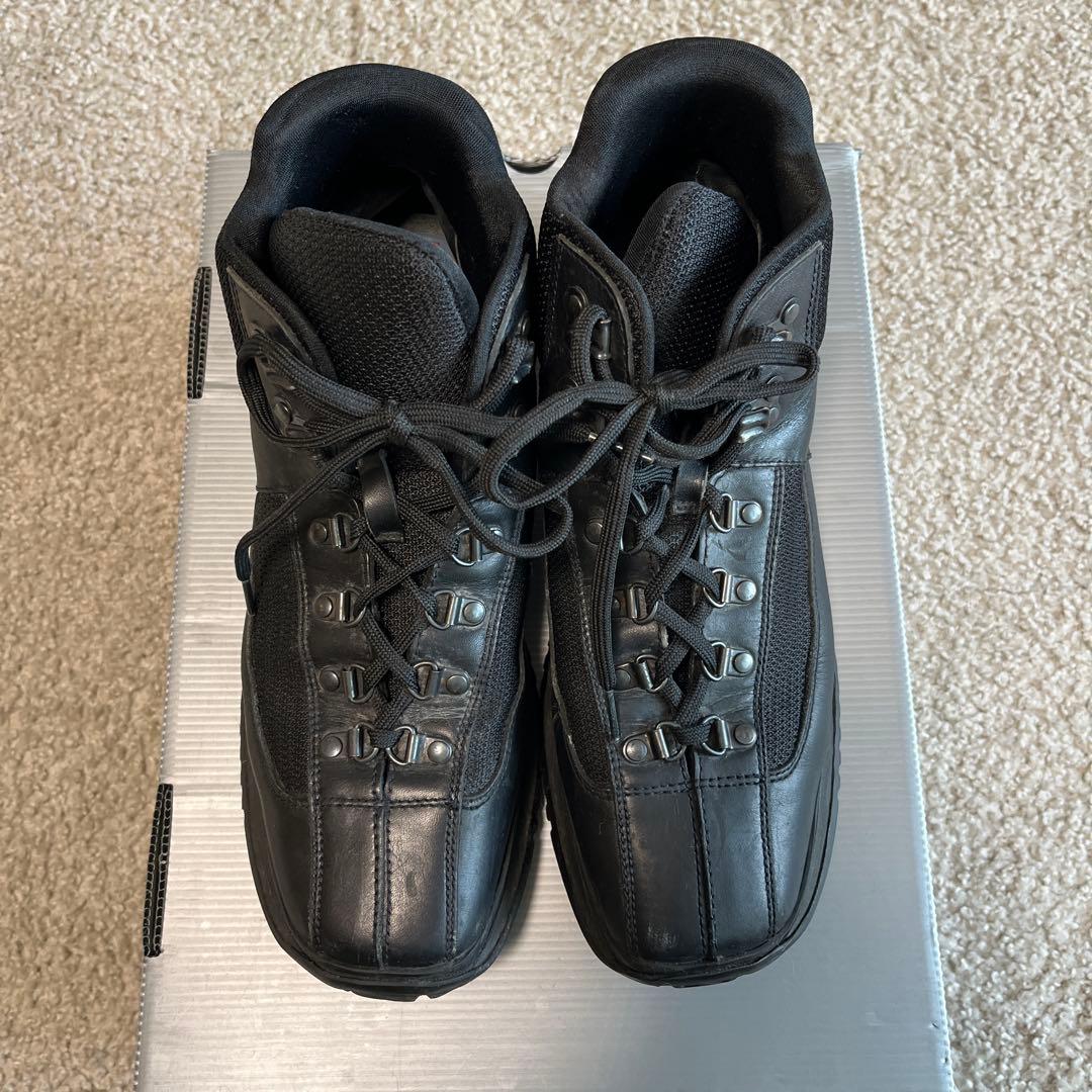 PRADA プラダ メンズ スニーカーブーツ 黒 レザー