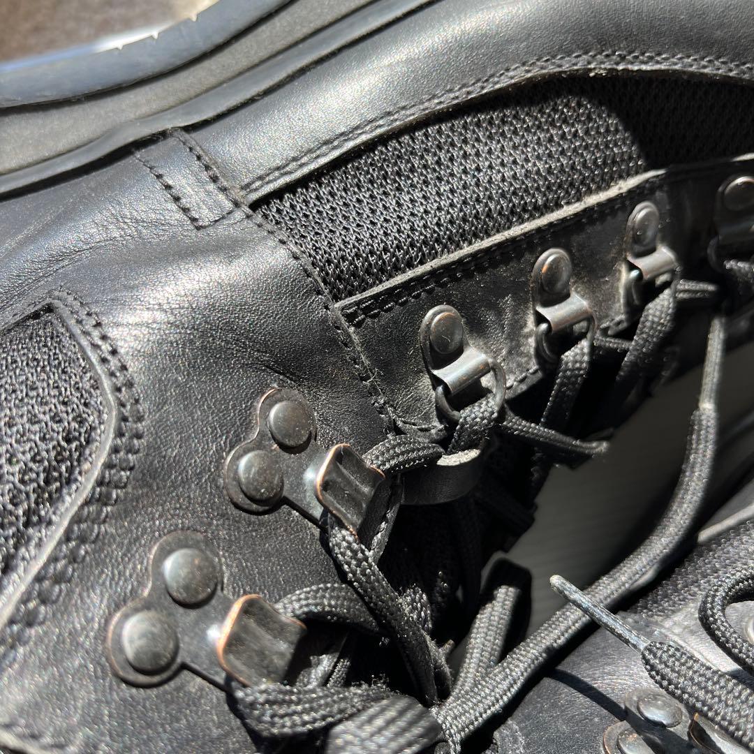 PRADA プラダ メンズ スニーカーブーツ 黒 レザー