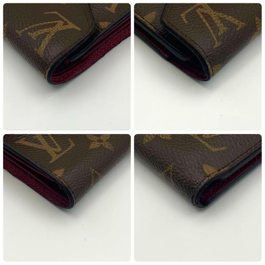 鑑定済み ルイヴィトン ポルトフォイユ ヴィクトリーヌ 財布 コンパクト三つ折り
