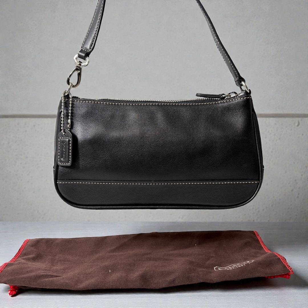 コーチ　COACH ワンショルダーバッグ アクセサリーポーチ レザー y2k.