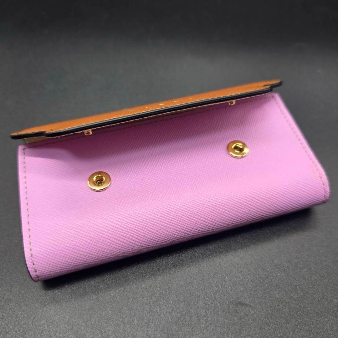 【新品】MARNI マルニ キーケース 6連 バイカラー レザー ブラウン PK