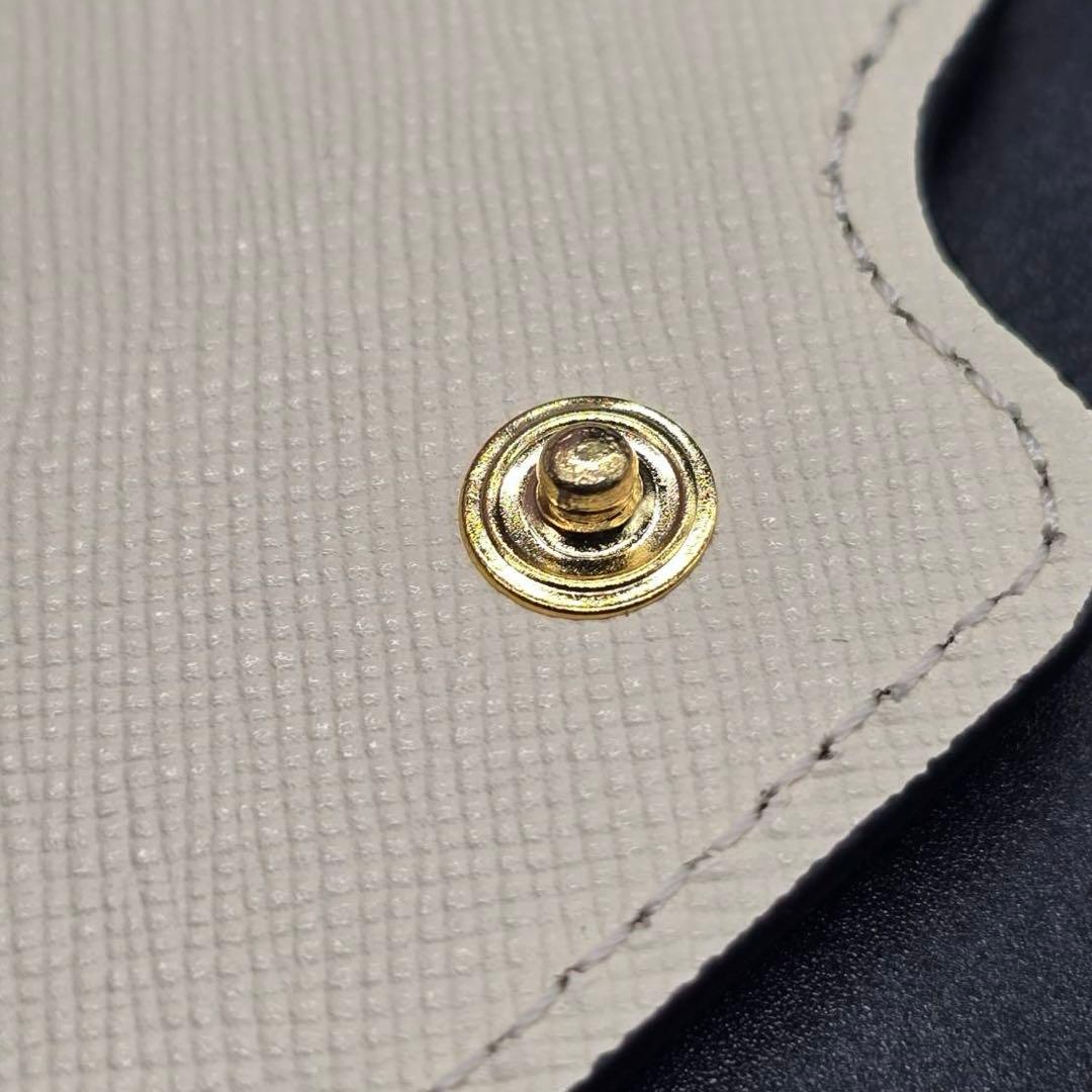 【新品】MARNI マルニ キーケース 6連 バイカラー レザー ブラウン PK