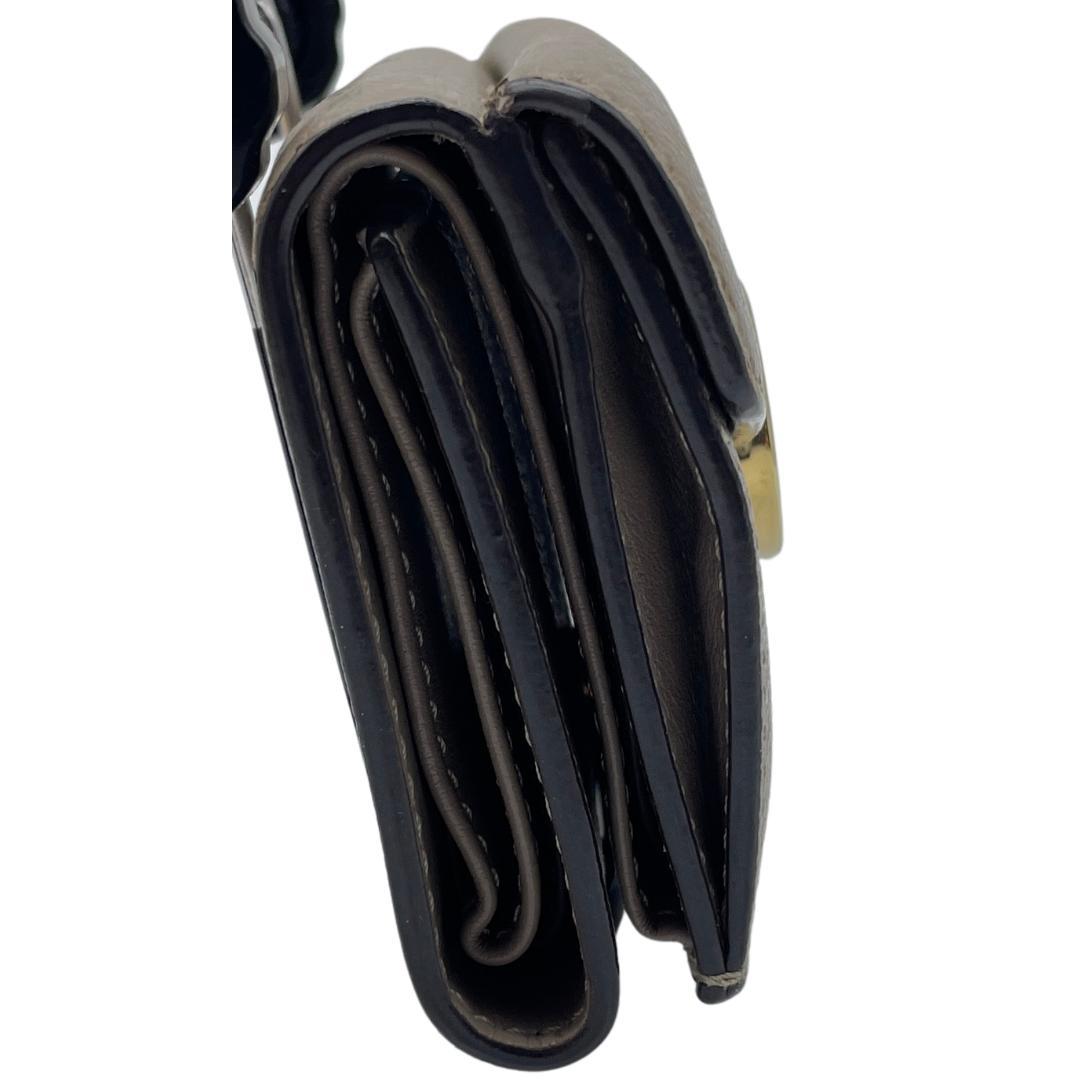 FENDI フェンディ　ズッカロゴ　スモールウォレット　三つ折り財布　付属品完備