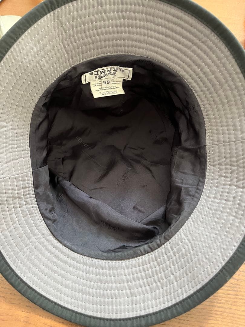 なお ・HERMES エルメス H柄 バケットハット