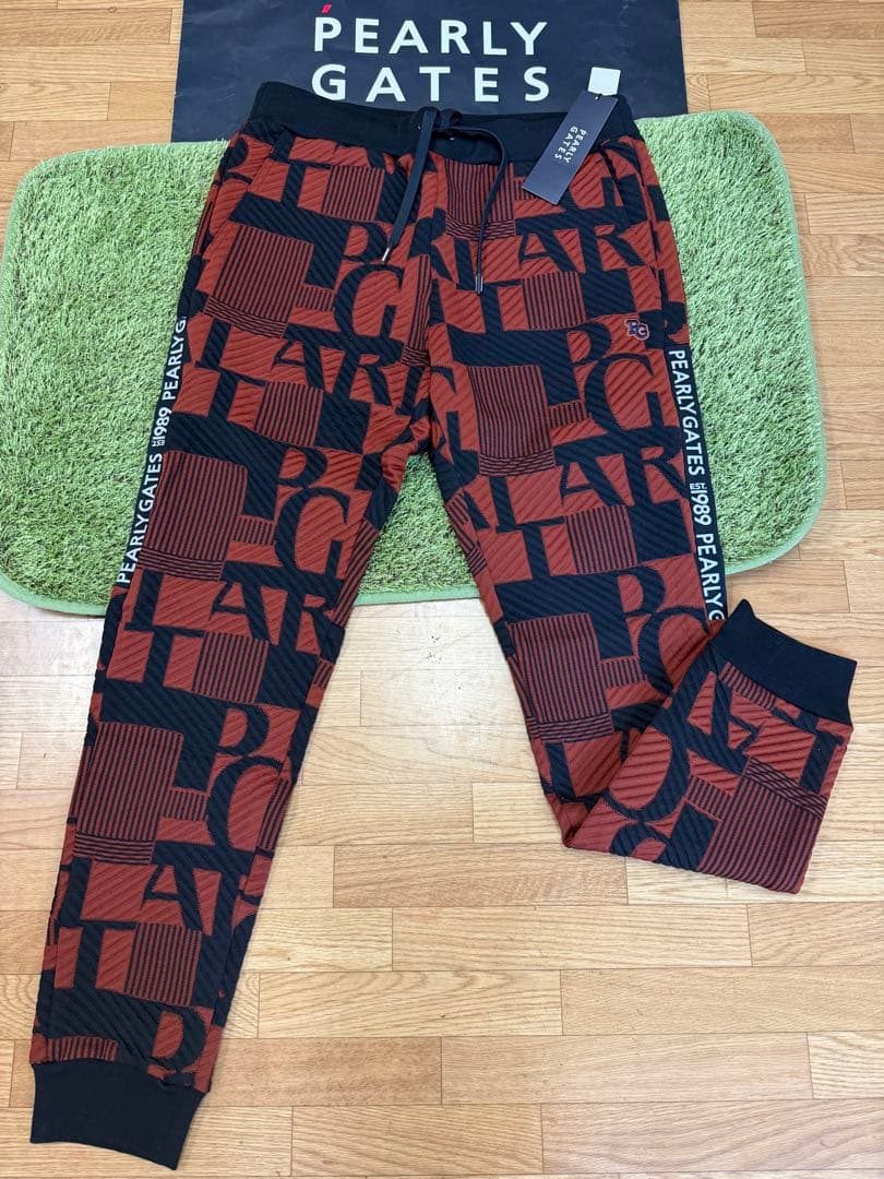 ¥37,400【PG/4】パーリーゲイツ ジョガーパンツトラックパンツストレッチ