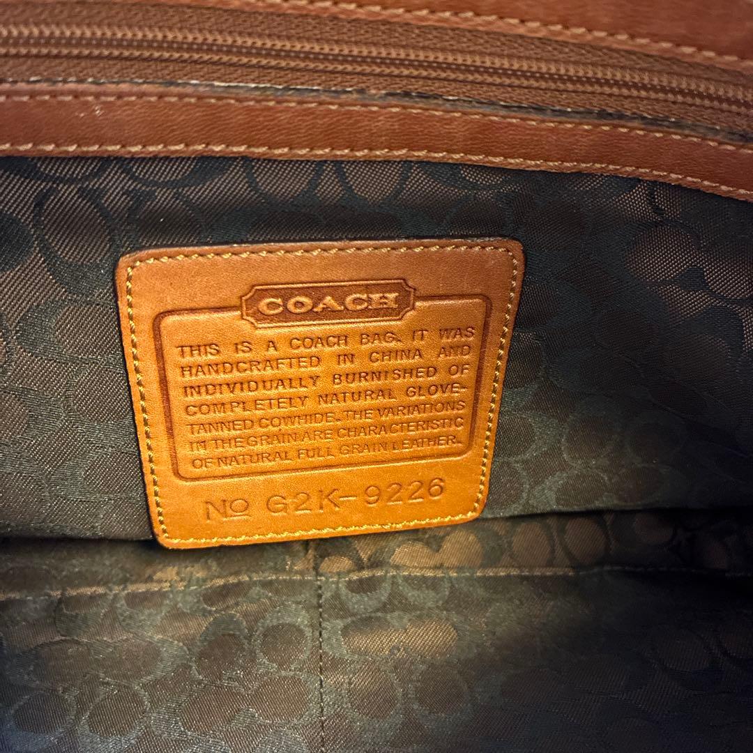 COACH コーチ　エルゴホーボー　ハーフムーンワンショルダー　9226