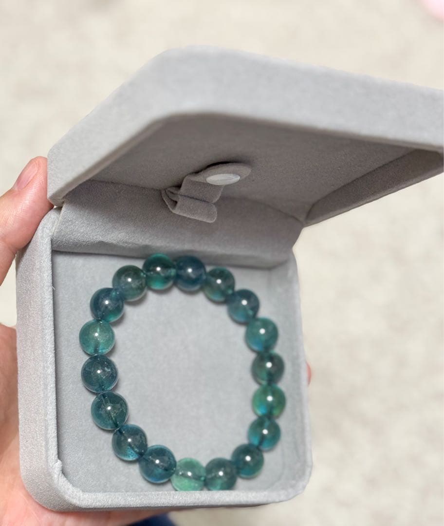 グリーンアクアマリン　ブレスレット