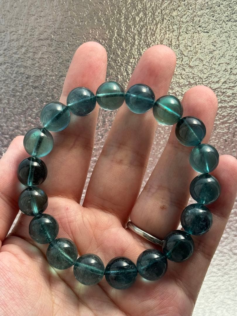 グリーンアクアマリン　ブレスレット