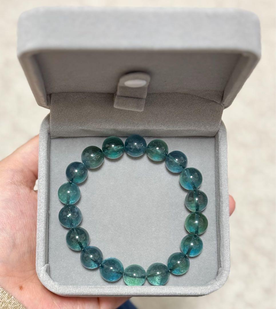 グリーンアクアマリン　ブレスレット