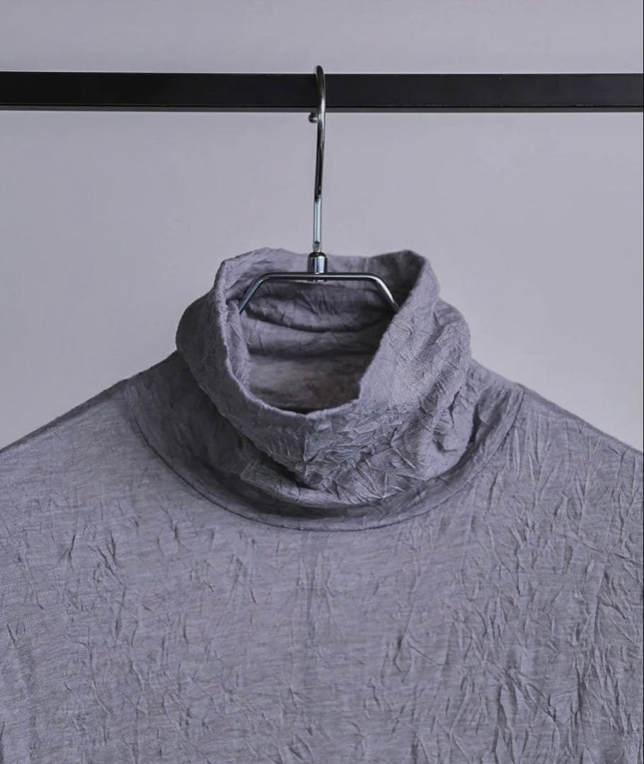PRY シュウトCraft Fabric Layered Turtle-neck