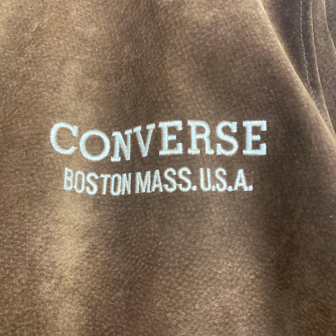 CONVERSE スタジャン レザー 中綿 ALL STAR ブラウン L