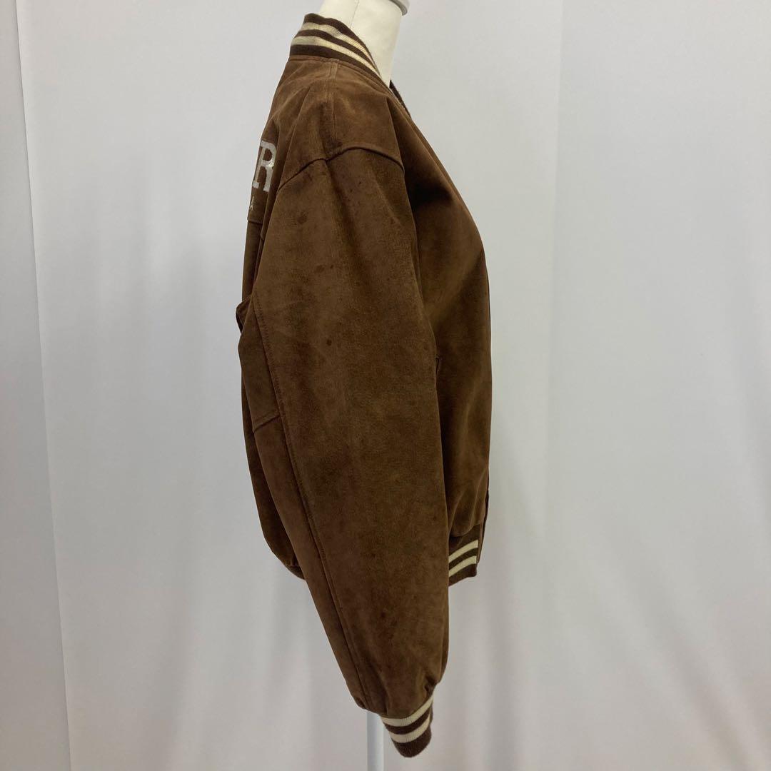 CONVERSE スタジャン レザー 中綿 ALL STAR ブラウン L