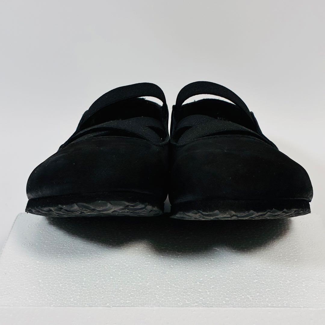 【超美品】ビルケンシュトック　サンタアナ　バレエシューズ　黒　37