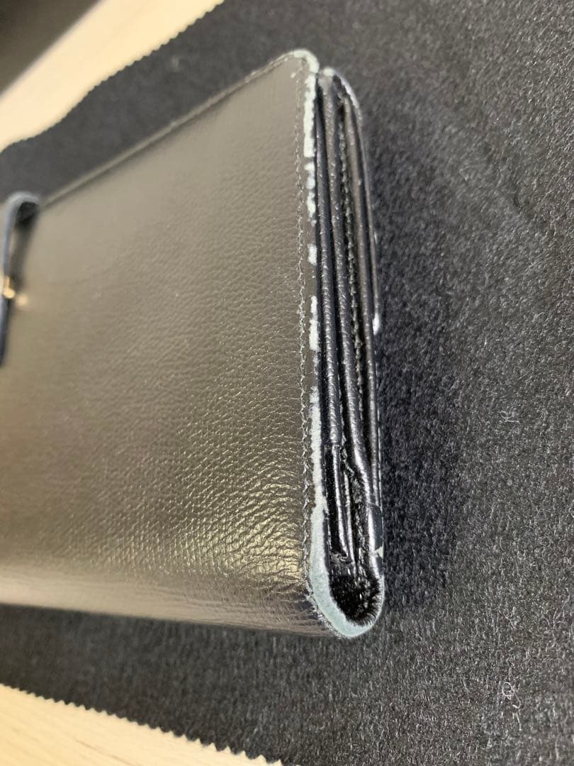 で*ん様 CHANEL ココボタン 長財布