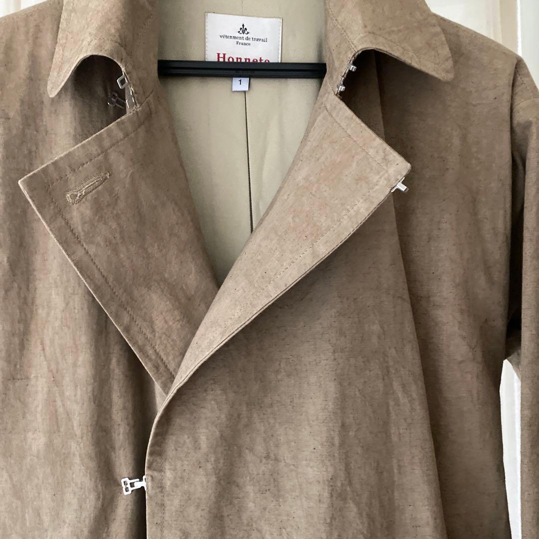 Honnete オネット オーバーサイズトレンチコート　サイズ1