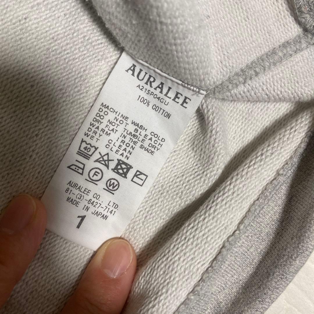 AURALEE オーラリー スウェットプルオーバー