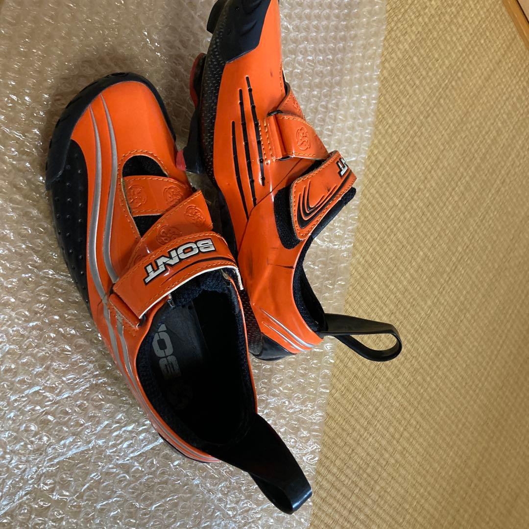 BONT 自転車用シューズ オレンジ