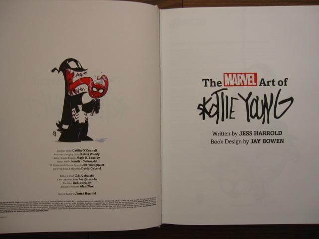 The MARVEL Art of Skottie Young　HC版